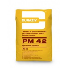 Tencuială cu aplicare mecanizată Duraziv PM 42